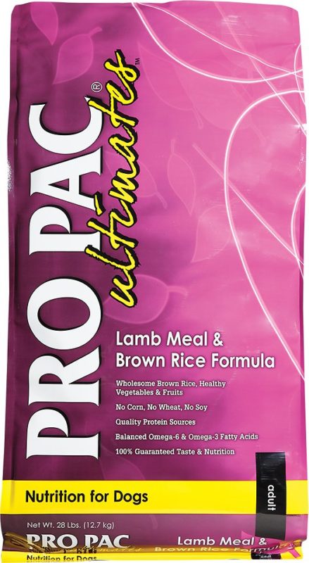 Pro Pac Ultimates Lamb Meal & Brown Rice Dry Dog Food - PetlyPro