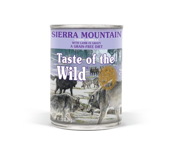 Taste of The Wild Sierra Mountain Canine Canned Dog Food 13.2 oz