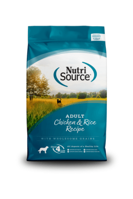 NutriSource Adult Dog Food Chicken & Rice Formula, Dry Dog Food