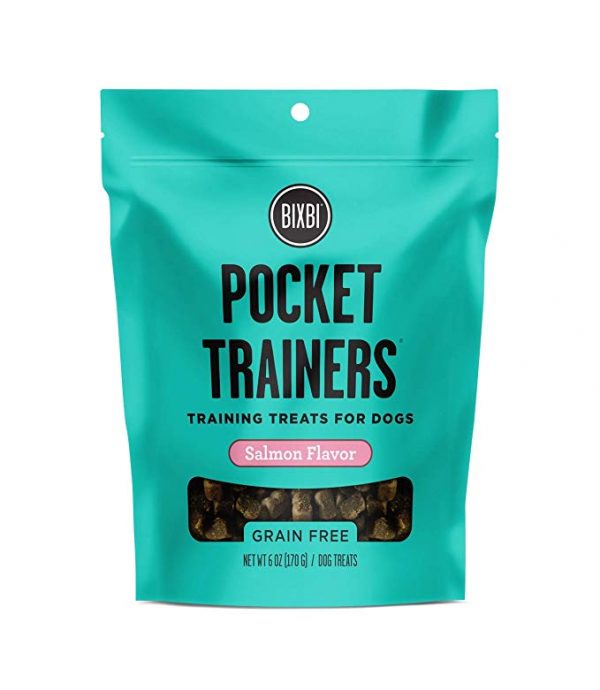 Bixbi Pocket Trainers Salmon Flavor/ Grain-Free Dog Treats