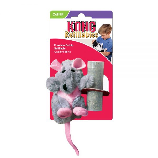 KONG Refillables: Refillable Rat Catnip Toy