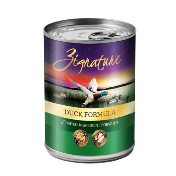 Zignature Duck Formula Grain-Free Canned Dog Food