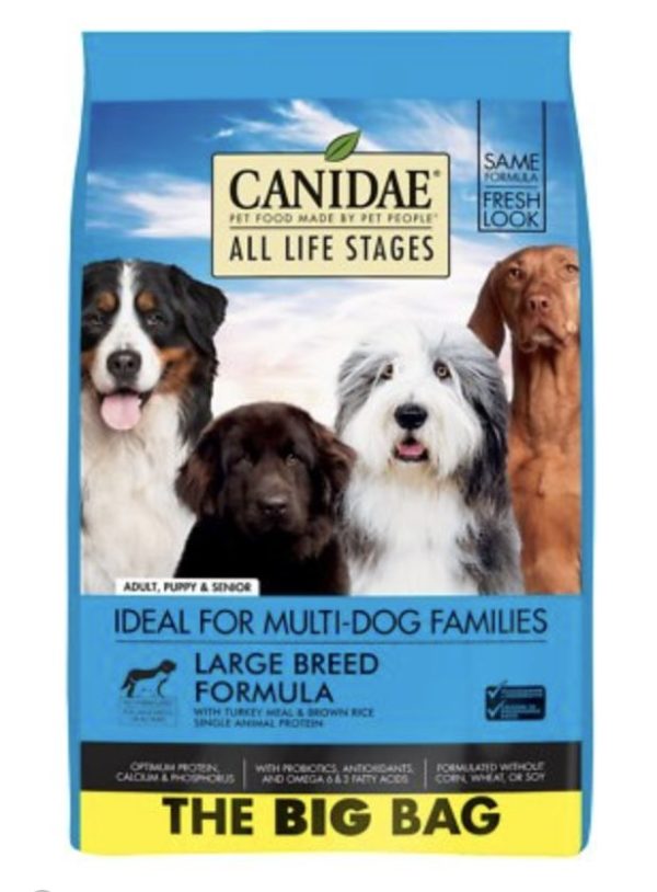 CANIDAE All Life Stages Turkey Meal & Brown Rice Formula Large Breed Dry Dog Food