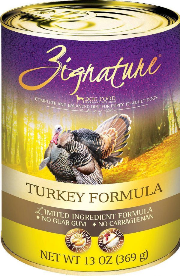 Zignature Turkey Formula Grain-Free Canned Dog Food