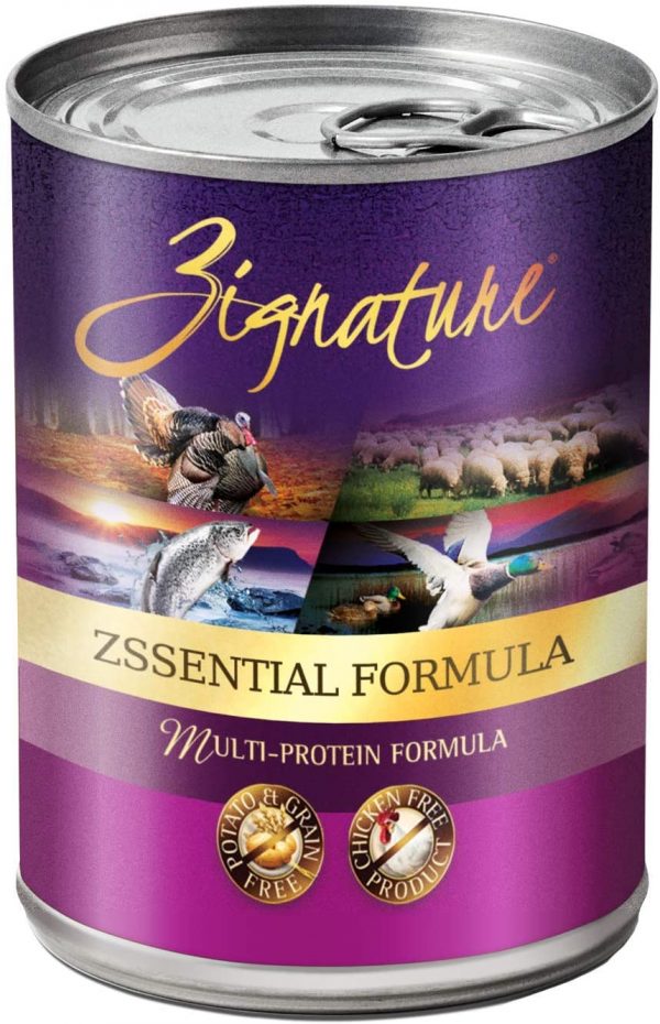 Zignature Zssential Formula Grain-Free Canned Dog Food