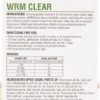 HomeoPet WRM Clear Dog, Cat, Bird & Small Animal Supplement, 450 drops (Dewormer) - Image 2