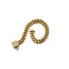 14mm Wide Cuban Link Dog Collar- Gold - Image 2