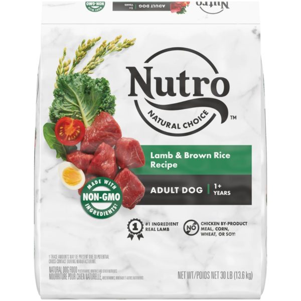 Nutro Natural Choice Lamb & Brown Rice Recipe - Adult Dog 30lb