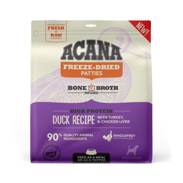 Acana Freeze Dried Patties Duck 14oz