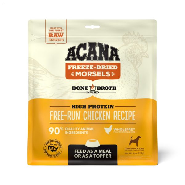 Acana Freeze Dried Morsels Free Run Chicken Recipe 8oz