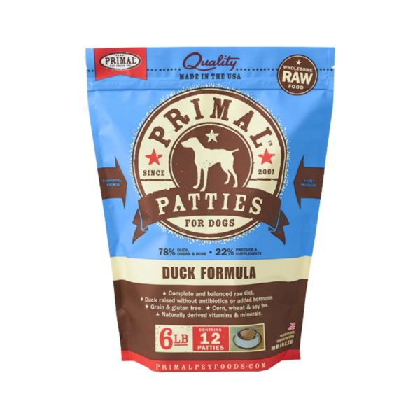 Primal Patties Duck Formula 6 lb