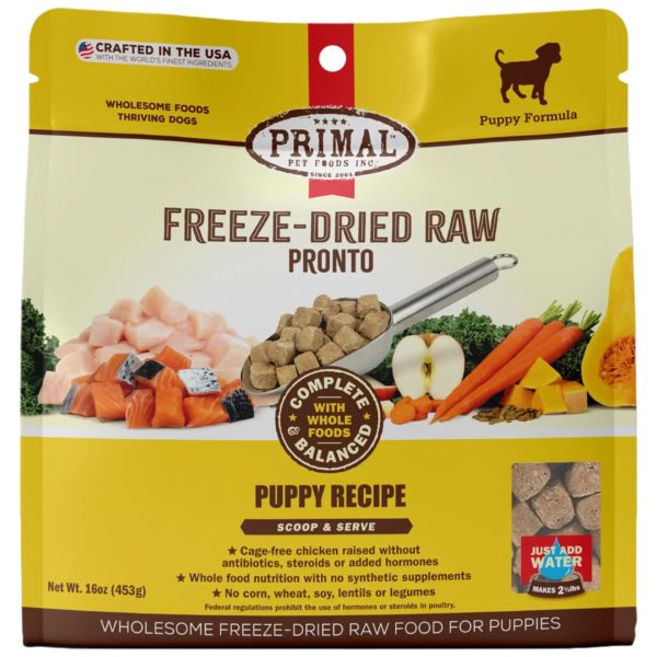 Primal Freeze Dried Pronto Puppy Recipe 7oz