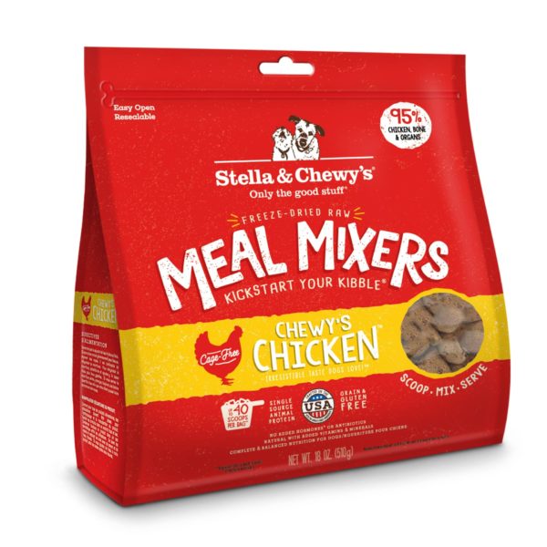 Stella And Chewys Freeze Dried Meal Mixers Chewy Chicken 18oz