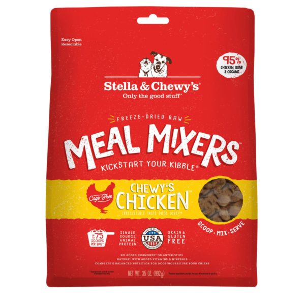 Stella & Chewys Freeze Dried Meal Mixers Chewys Chicken 3.5oz