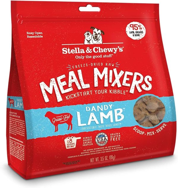 Stella & Chewys Freeze Dried Meal Mixers Dandy Lamb 3.5oz