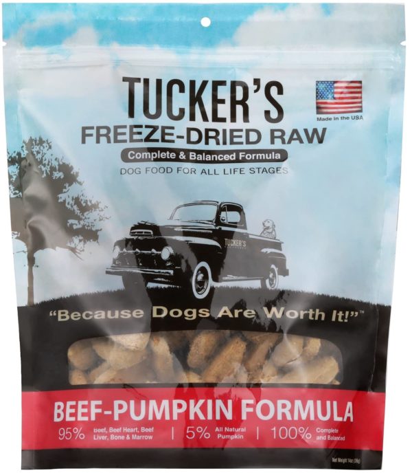 Tucker's Freeze Dried Beef Pumpkin Formula 14oz