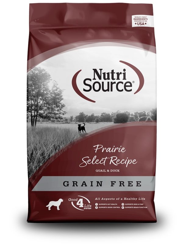 Nutri Source Dog Prairie Select Grain Free 26lb