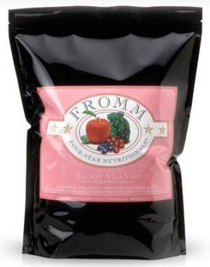 Fromm Four Star Salmon À La Veg Recipe - Premium Dry Dog Food - All Life Stages - 26lb