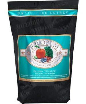 Fromm Four-Star Nutritionals Salmon Tunalini Dog Food - Premium Dry Dog Food- All life Stages- 26lb