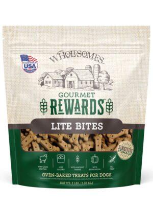 Wholesomes Gourmet Rewards Lite Bites Dog Biscuits 3lb