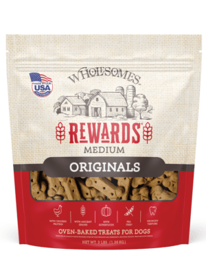 Wholesomes Rewards Medium Originals Dog Biscuits 3lb