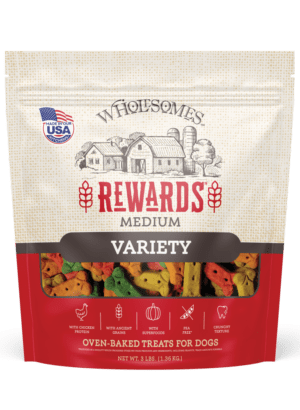 Wholesomes Rewards Medium Variety Dog Biscuits 3lb